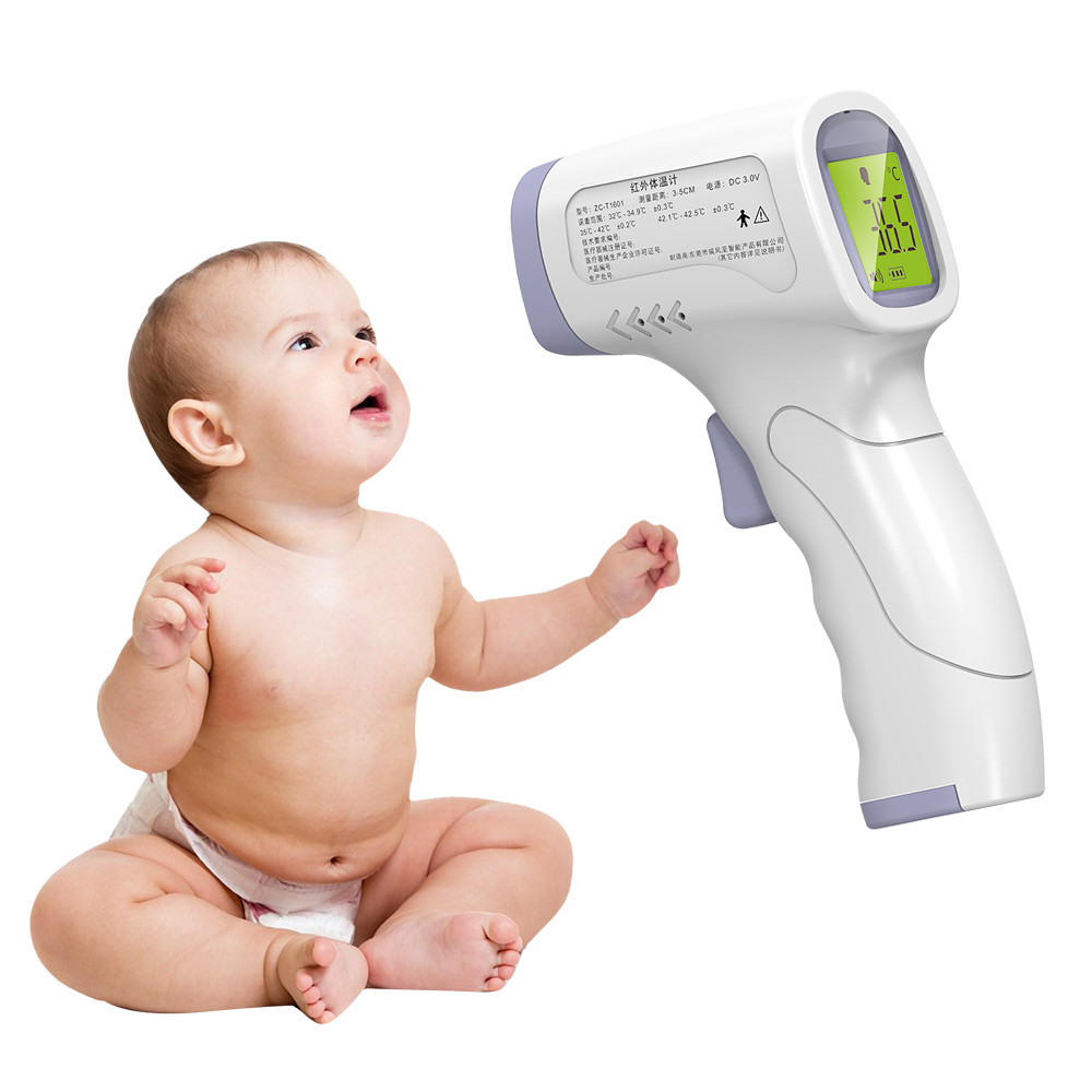 Digital Non Contact Infrared Thermometer Body Temperature Gun Lcd Display