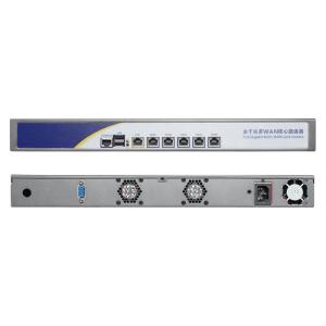 Intel Dual Channel DDR3L Firewall Server With 6 RJ45 LAN MSATA And Console RJ45