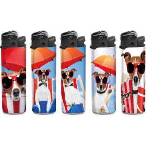 Cigarette Function Plastic Disposable Refillable Slim Flint Lighter with