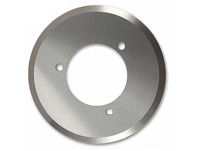85-93 HRA Tungsten Carbide Cutting Disc Bottom Knives for Paper / Film / Foil / Mica Tape