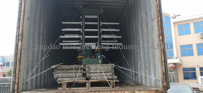 4 Layer Rubber Tile Vulcanizing Press Machine Hydraulic Press For Rubber Moulding
