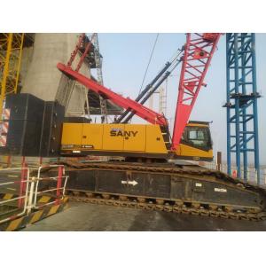 2019 Used Sany Crawler Crane SCC1100E with 74m Boom and 110t Hook