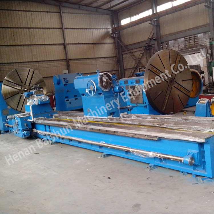 High Precision Large Spindle Horizontal Lathe Heavy Duty Metal Turning Roller Machine
