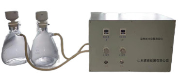 Activated carbon water capacity tester GB/T7702.5 Filter bottle 2500ml Pressure gauge 2 pieces