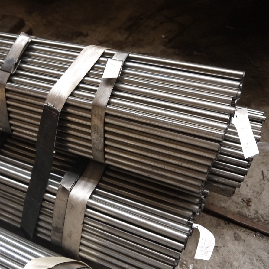 Welding Cold Rolled Bright Steel Tube Q195 / Q235 Material Silver White Color