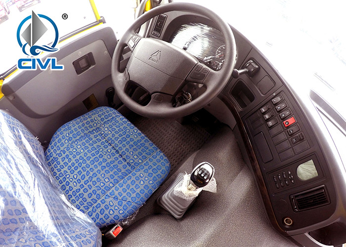 High Torque Heavy Duty Dump Truck With Air Suspension Short Flat Cab