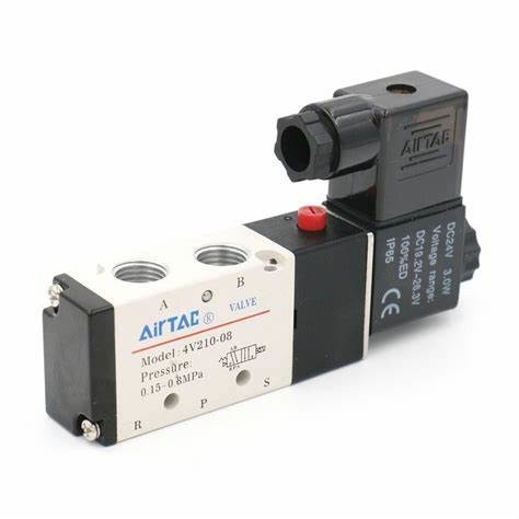 original new SMT Pick And Place Machine Parts Solenoid Valve 4V210-08