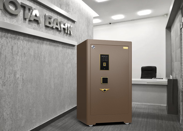 Biometric Commercial Safe Box Fingerprint Lock Luxury Safe Box For Security YB/ZY-80