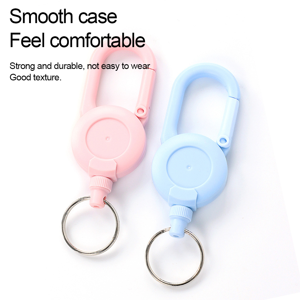 Deyi Badge Reel Retractable ID Tactical ID Key Ring Outdoor Assorted Colors
