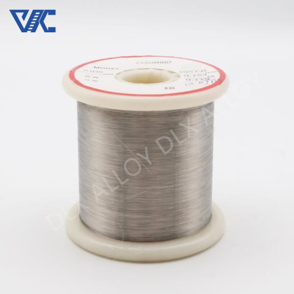 Wholesale Price Bright Color Nichrome Alloy Cr20Ni80 Wire For Electrical Heating