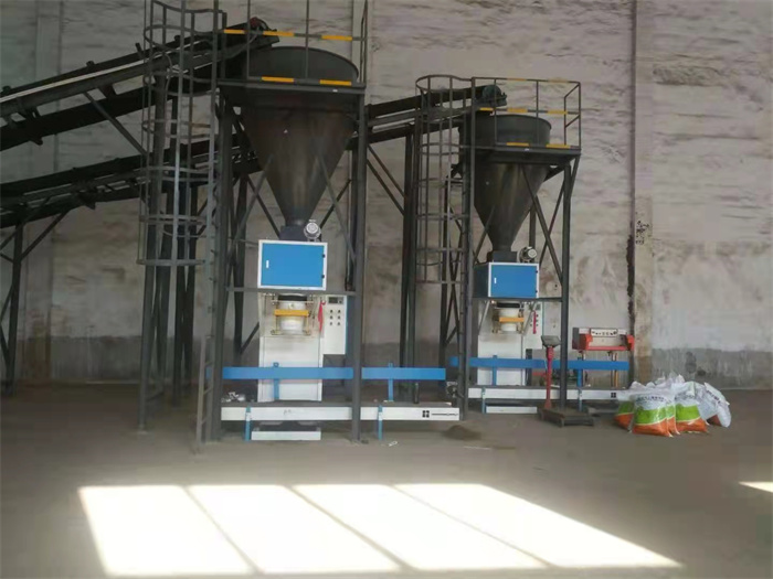 Grain Pellet Feed Packaging Organic Fertilizer Pellet Packing Machine