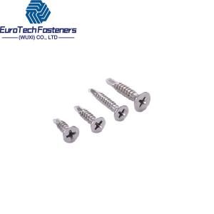 China M2.9-6.3  ISO 15482 Din 7504p Cross Recessed Countersunk Head Screw Self Tapping Self Drilling DIN 7504 P on sale