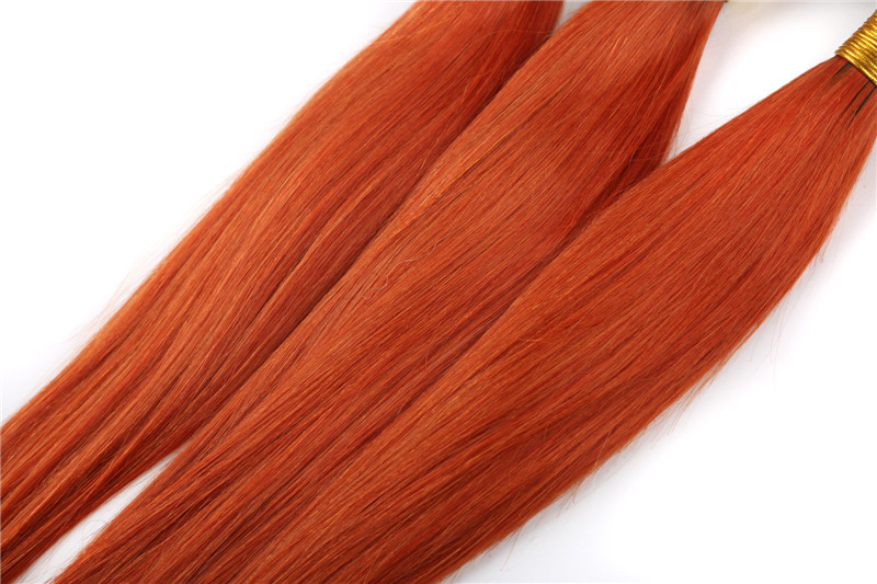 12-24 Inches Ombre Color 1B/350 Straight Hair Weft Brazilian Hair No Tangle No Shedding