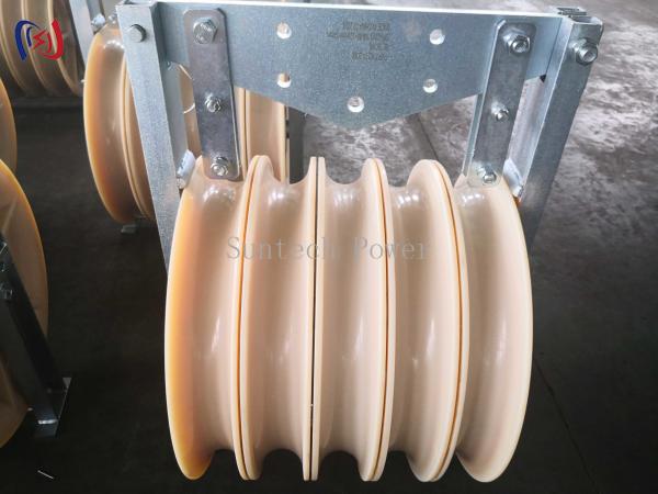 30 - 150KG Large Diameter Rope Pulley Conductor ACSR500 Heavy Duty Wire Rope