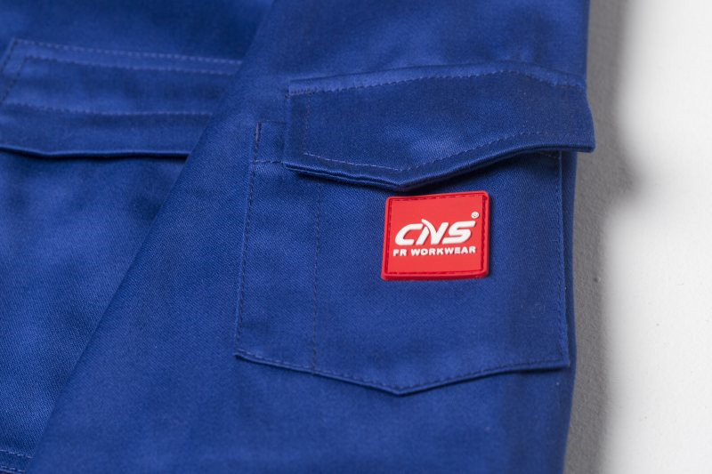 99% Cotton Arc Flash Clothing , IEC61482 Arc Proof Overalls