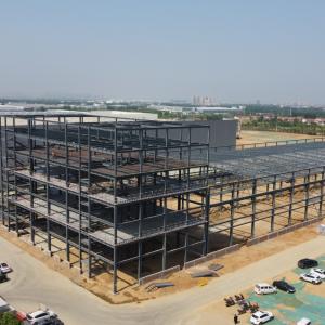 Prefabricated Steel Structure Warehouse with Sa 2.5 Surface