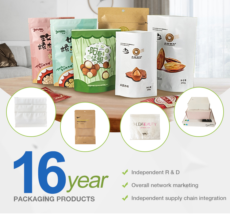 Plastic Material Structure Custom Size Accepted Tote Bag for Salad Baking Packaging