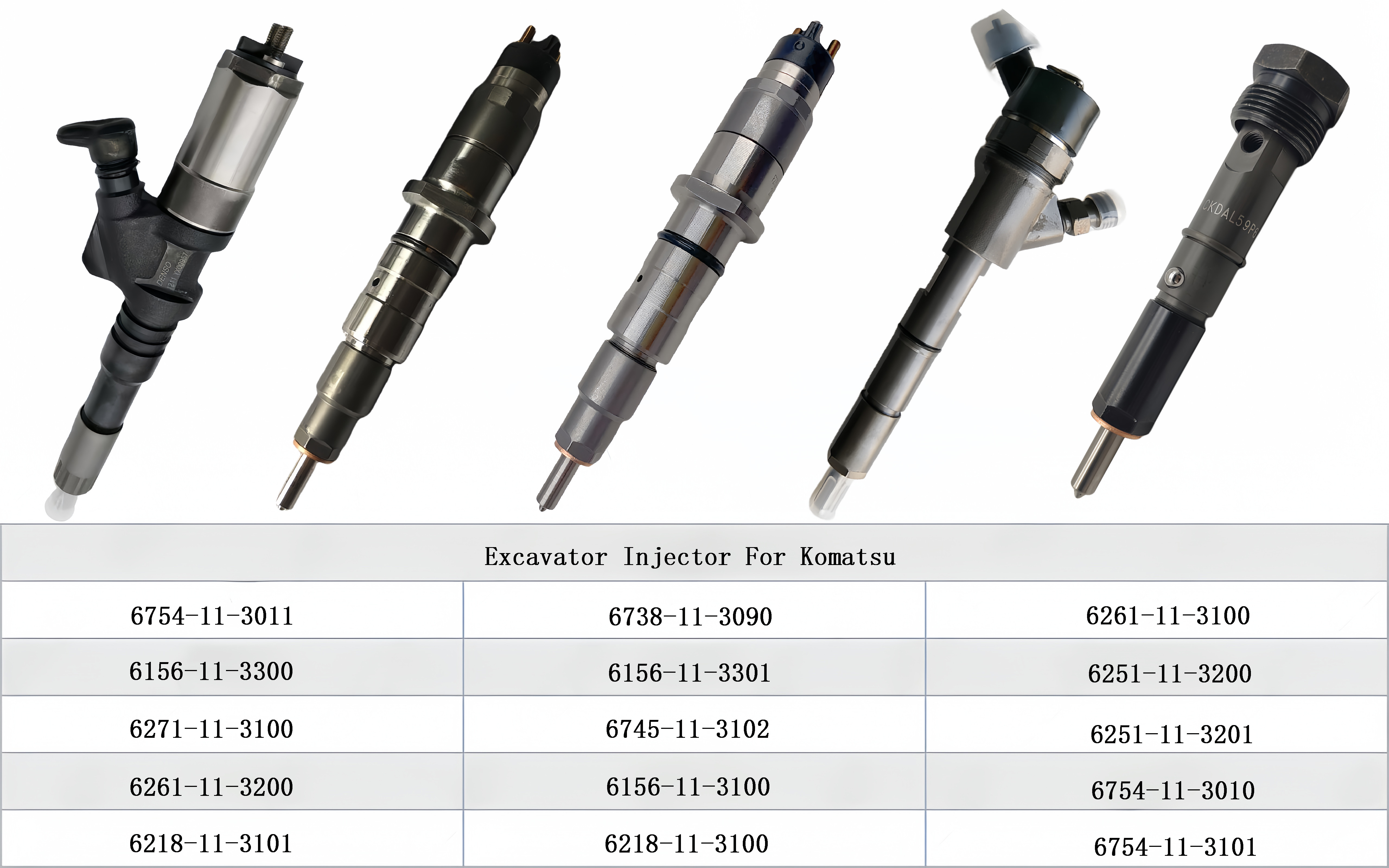 Common Rail Fuel Injector 85020357 For Volvo Diesel Injector BEBJ1F10001 BEBJ1F10101 BEBJ1F10201