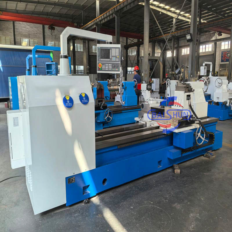 CNC Roller Crescent Grooves Mills Torno Roll Notching And Marking Machine