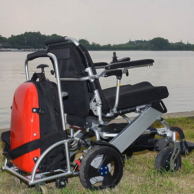 Max 36km Lightweight Mobility Electric Wheelchairs With 275.58lbs Load