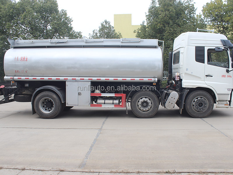 Dongfeng Three Axle Chemical Tanker Truck Common Liquid Transport Vehicle