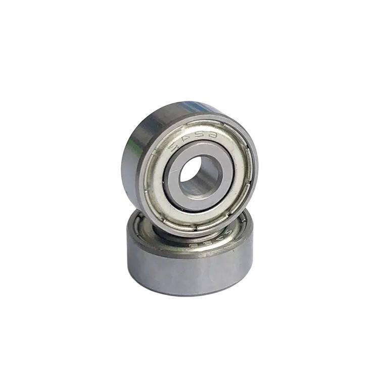 High Speed Precision Deep Groove Ball Bearing 624ZZ Size 4 X 13 X 5mm