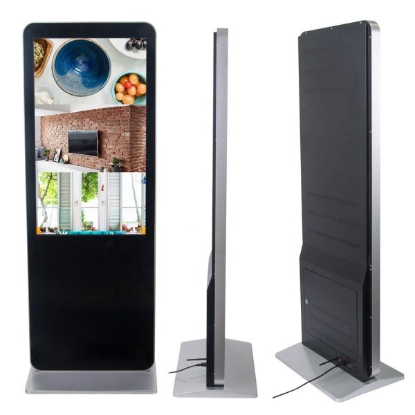 65 Inch Digital Signage And Displays , 1920×1080 IPS Floor Standing Outdoor