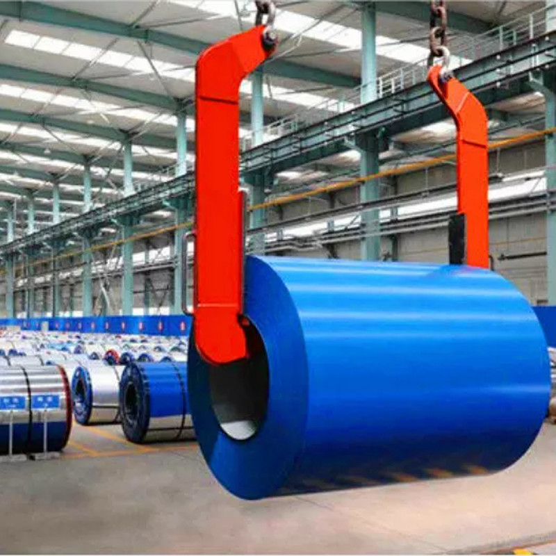 4mm - 300mm Prepainted Galvanized Steel Coils Hot Dip Blue SGS CE BV