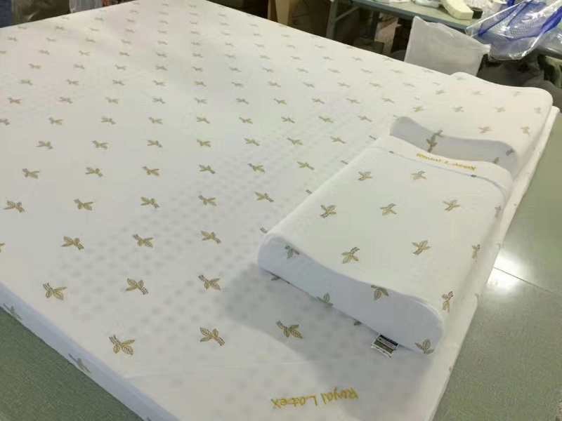 Healthy Natural Latex Foam Mattress King Size Non Deformable Modern Style