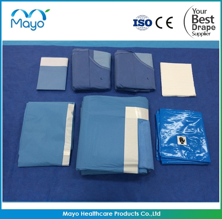 ISO13485 Orthopedic Drape Pack Ortho Drape Kit For Neuro Operation