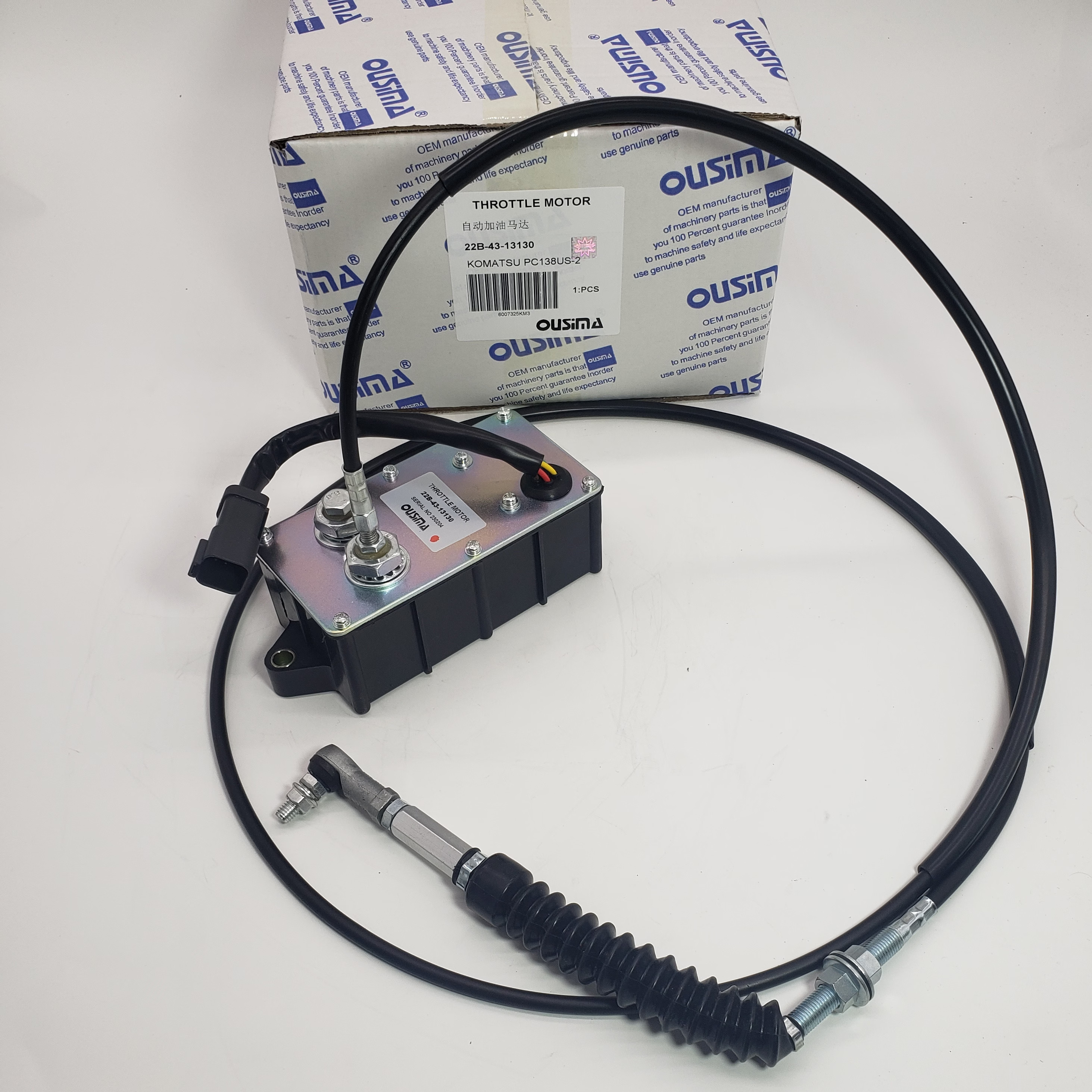 22B-43-13130 Throttle Motor For Excavator KOMATSU PC128US PC138 PC138US-2