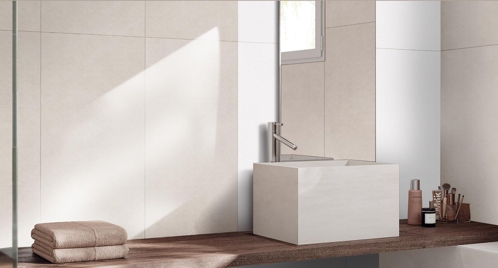 Light Gray Antibacterial 400x1200mm Matt Porcelain Glazed Tiles For Project And Building