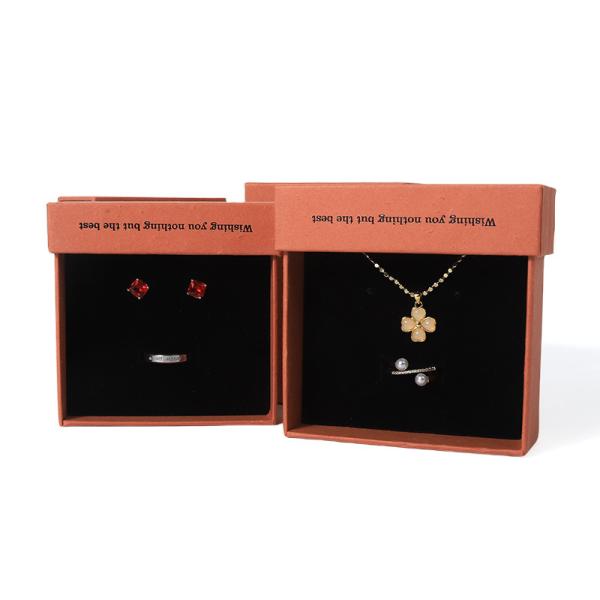 China manufacturing wholesale high quality Necklace Earring Bracelet ring box