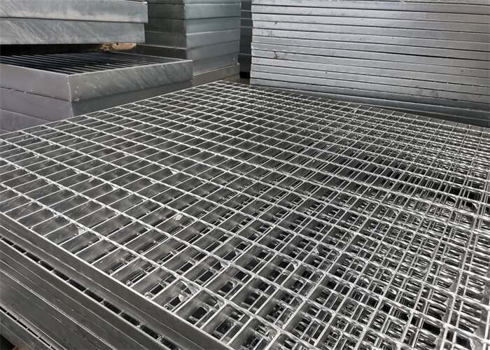 Heavy Duty Drilling Platform Steel Grating Plate Stainless 316 Anti Skid