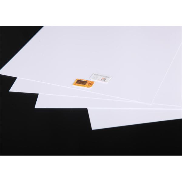 Quality Custom Matte PVC Plastic Card Sheet High Vicat 85 Degree For Phone / SIM Cards for sale