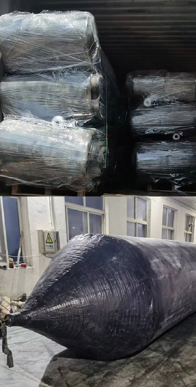 Ship Launching Use Marine Rubber Air Bag Ccs Boat Lifting