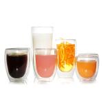 Personalised Insulated Double Wall Glass Espresso Cups 250ml