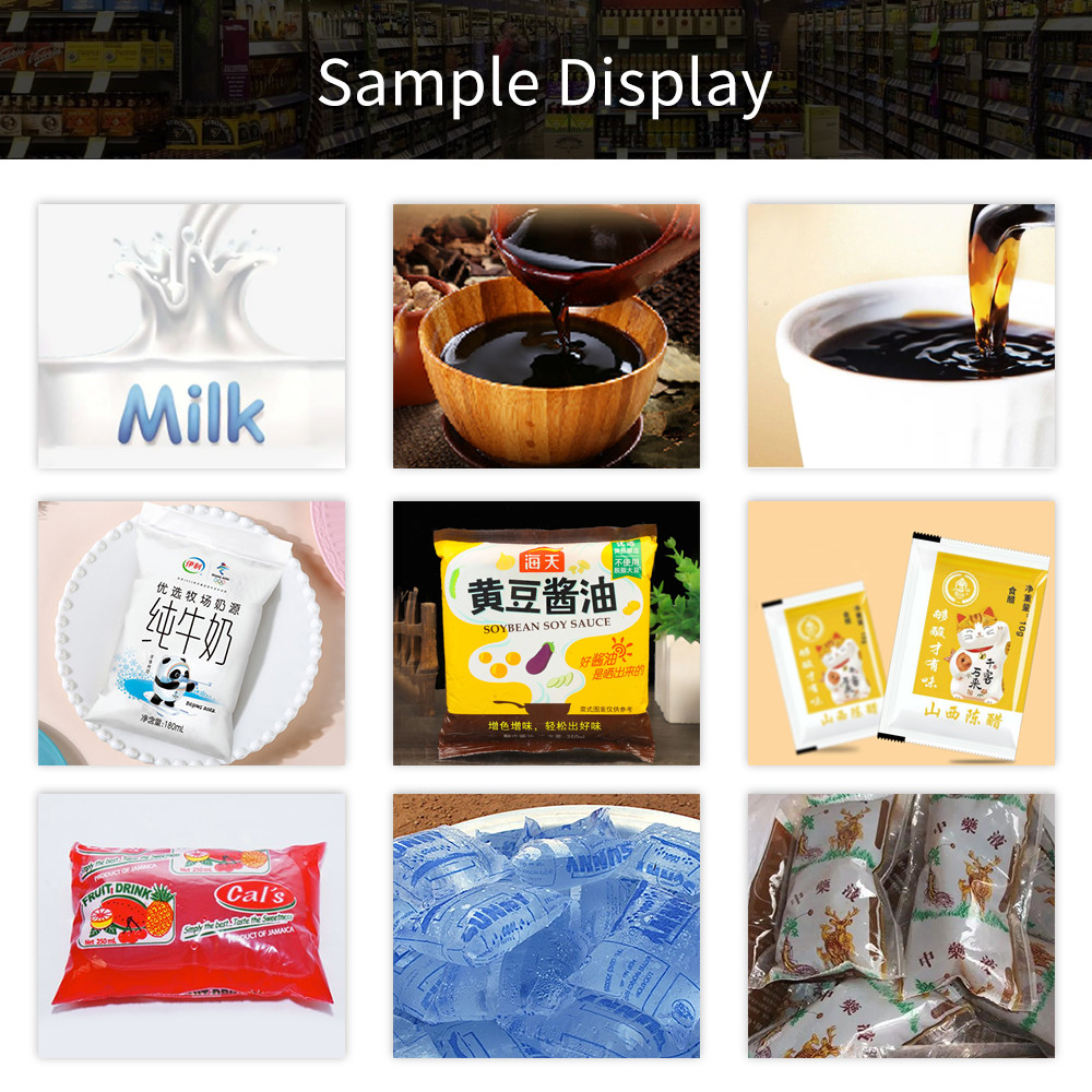 Vertical Multi Function Liquid Sachet Packaging Machine For Water 100mm