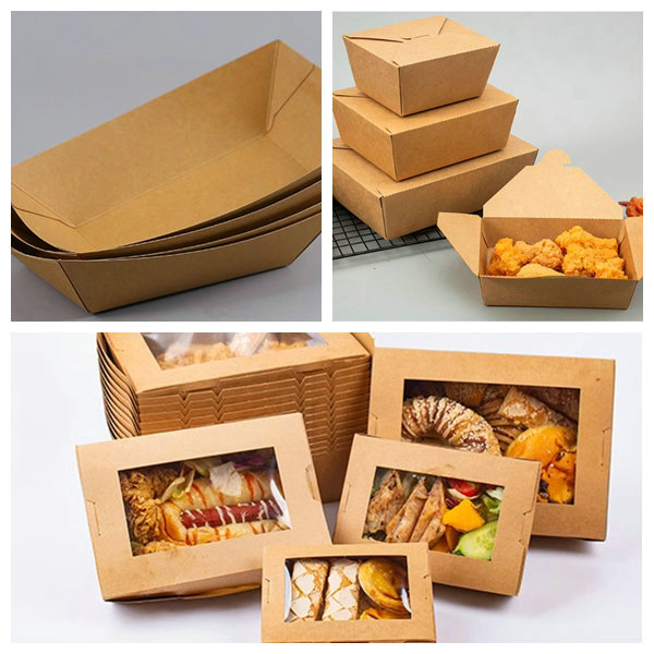 Recyclable 250gram 300gram 350gram Brown Kraft Wrapping Paper For Food Container Box  70cm 100cm