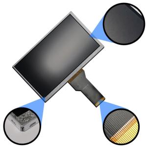 800x480 Dot Matrix Lcd Module ISO9001 24 Bit Rgb Mipi White LED Backlight