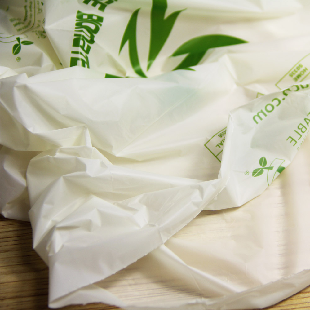 Portable Pet Degradable Grocery Garbage Rubbish Printed Plastic Garbage Shopping Tube Bag Bags On Roll