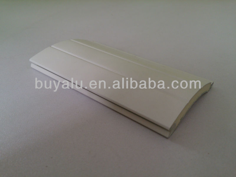 45mm And 55mm Aluminium Roller Shutter Slats Foam Filled Roller Shutter Slats