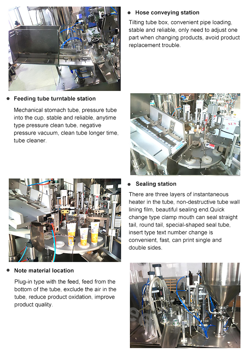 Npack Automatic Aluminum Tube Filling and Sealing Machine