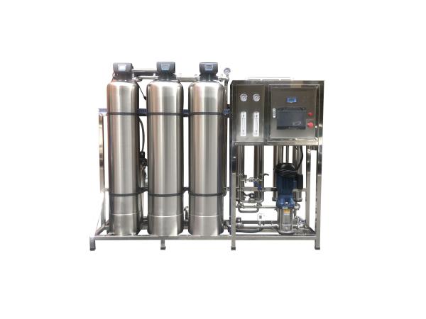 1000L/H RO Water Treatment System SUS PLC Industrial Drinking Water Filter