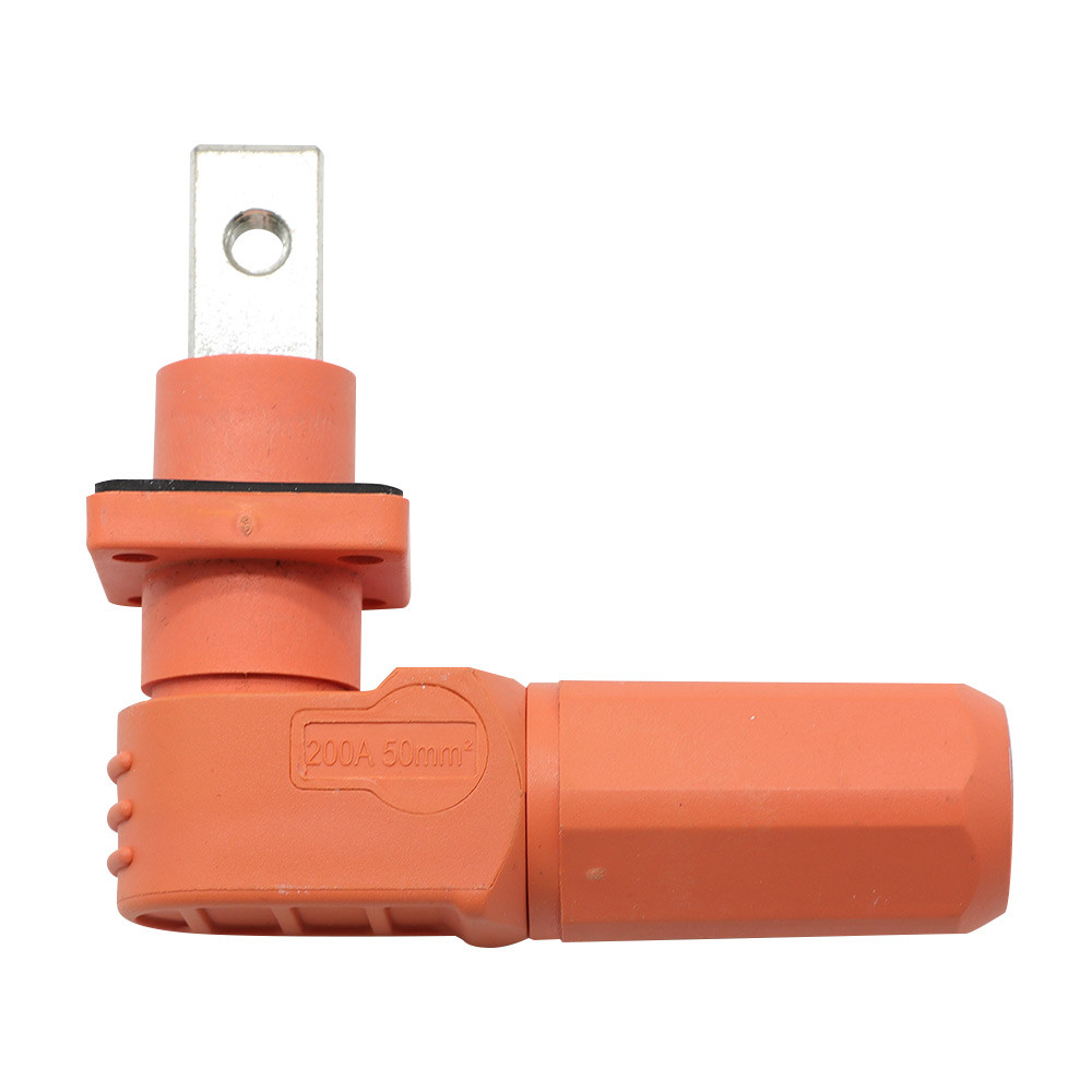 IP67 Copper Energy Storage Connectors With Black Orange Red Color