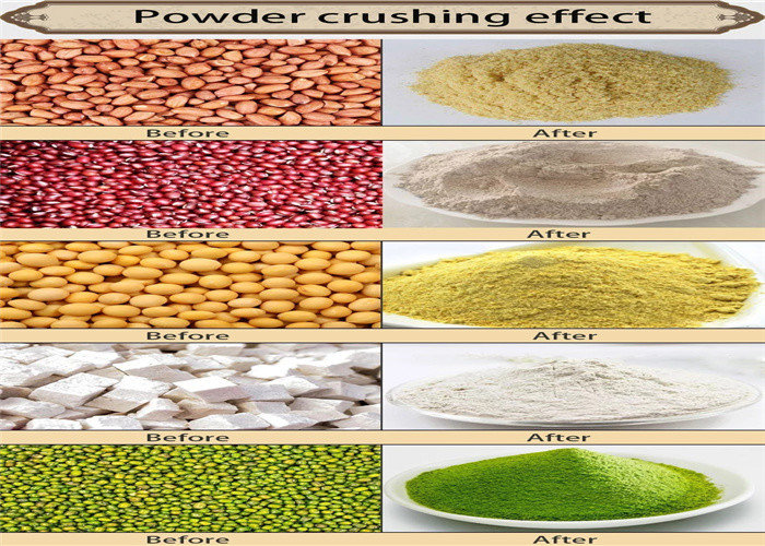 5300rpm 7.5 kw Chilli Powder Grinding Machine Corn Grinding Mill Machine
