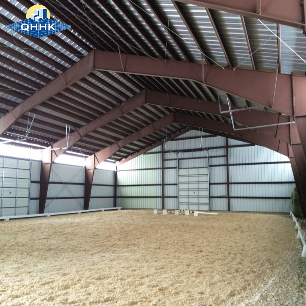 Beautiful and durable Pre-Engineered Steel Riding Arenas