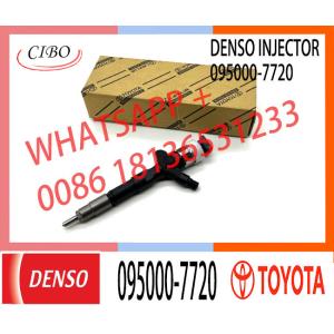China Common Rail Diesel Injector 2367030320 0950007720 Injector For Toyota 1kd-ftv, D-4d Injector Nozzle 23670-39155 095000-7 on sale
