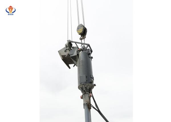 180kw Bottom Feed Vibro Flot Construction Accessories For Gravel Pile Compact