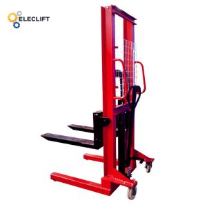  1000kg Capacity Manual Pallet Stacker With 3000mm Max Lifting Height Manufactures